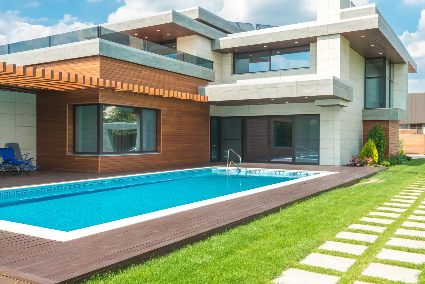 Swimming pool built in Westwood, NSW